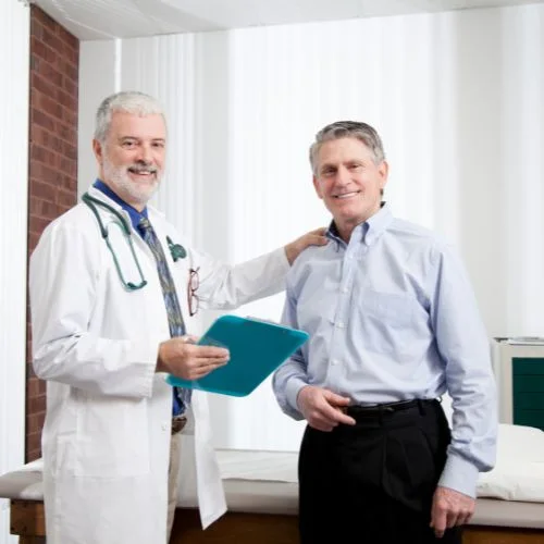 JointsAid Research Team members reviewing joint-health information
